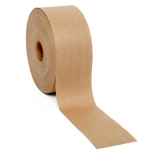 Kraft reinforced paper tape 72mm x 450ft roll