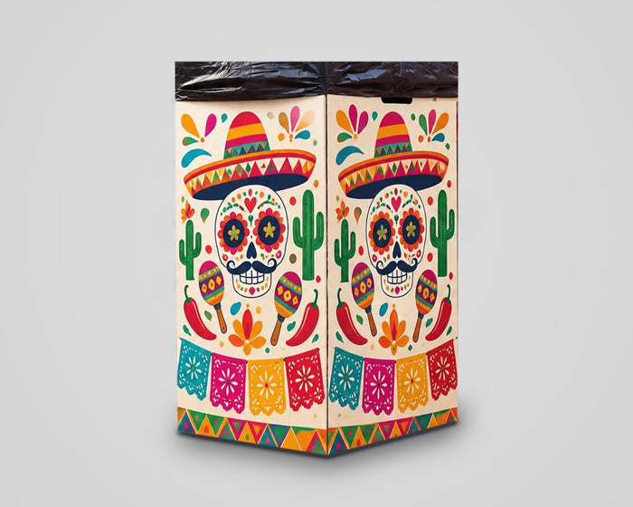 Custom Printed Event Trash Bins – 40 Gallon, Full Wrap