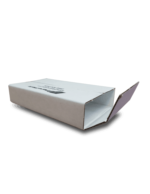 Standard-White-Literature-box-Plain-Partially-Closed - Build a Box ...